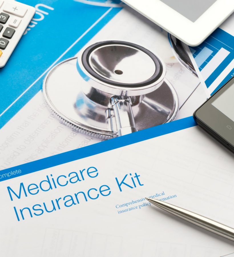 Medicare brochure with paperwork. The included image can also be found in my portfolio. Image  #31376536