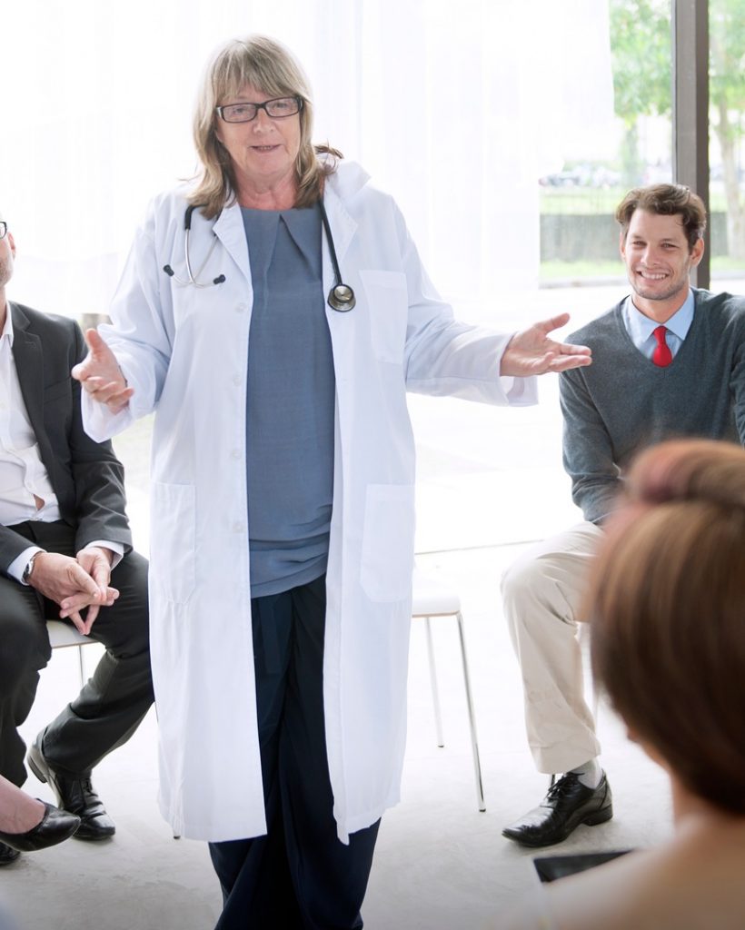 Doctor Meeting Teamwork Diagnosis Healthcare Concept